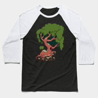 Big Tree Shaman Baseball T-Shirt